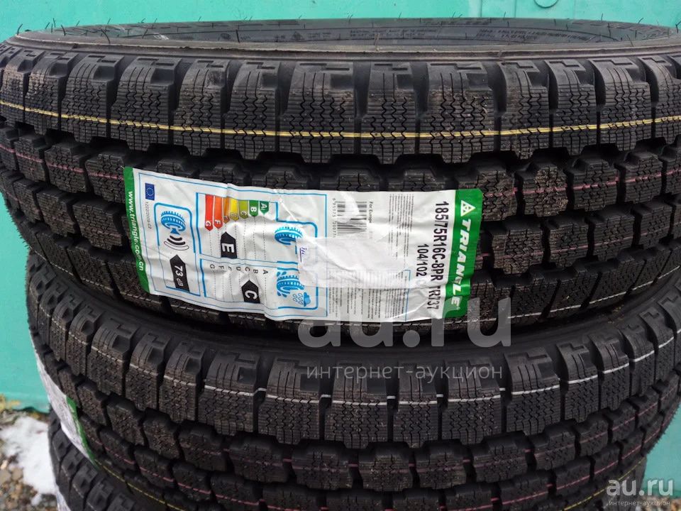 Зимняя резина 185/75 R-16 "Triangle TR-737" липучка 6 шт — купить в ...