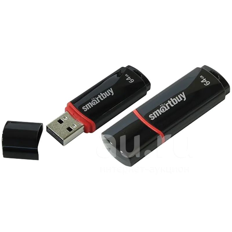 Флешка 64Gb USB 2.0 Smartbuy Crown 64Gb/Переносной флэш-носитель ...