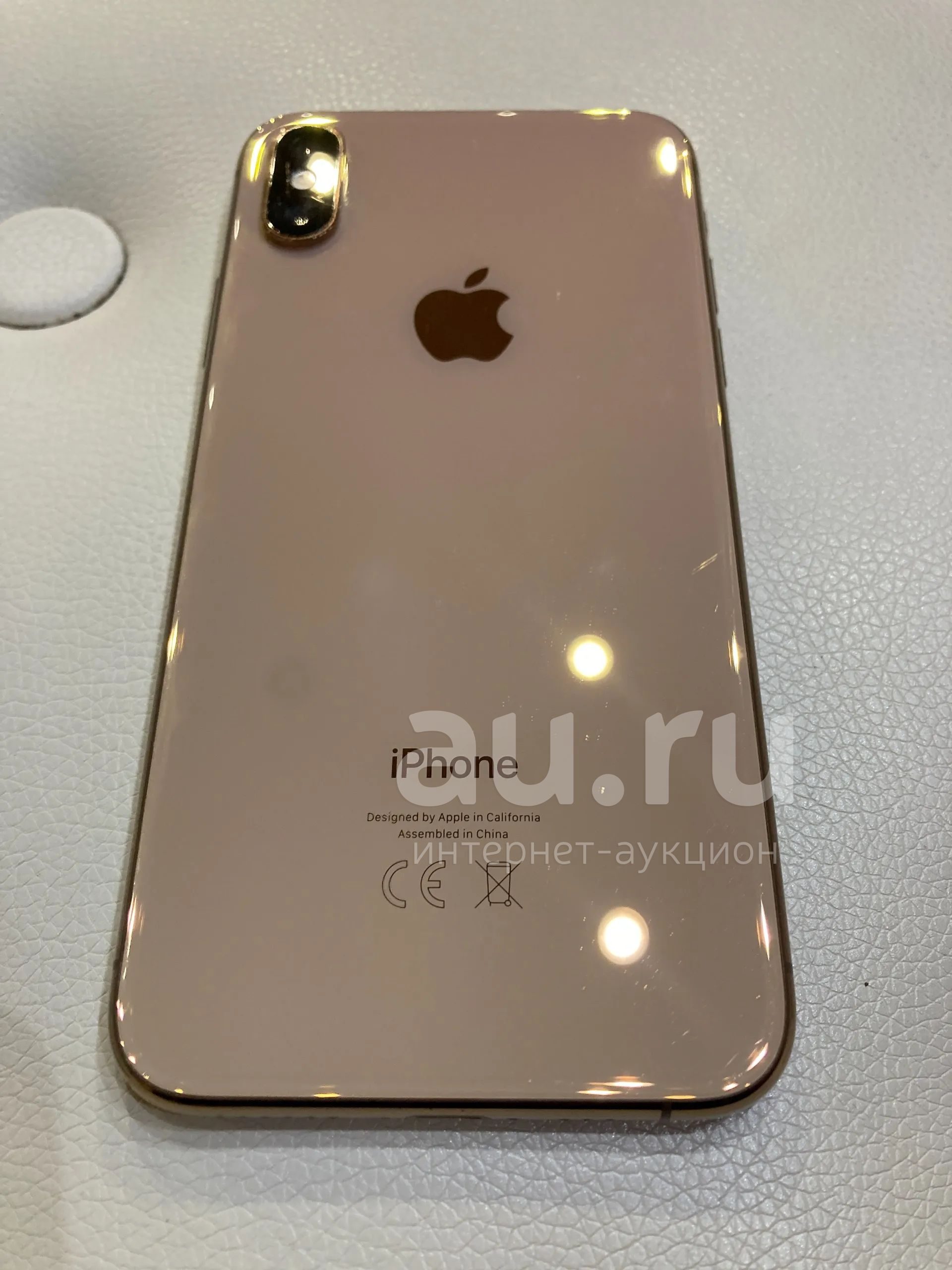 Смартфон Apple iPhone Xs 256 ГБ 5.8" золотистый, БУ — купить в ...