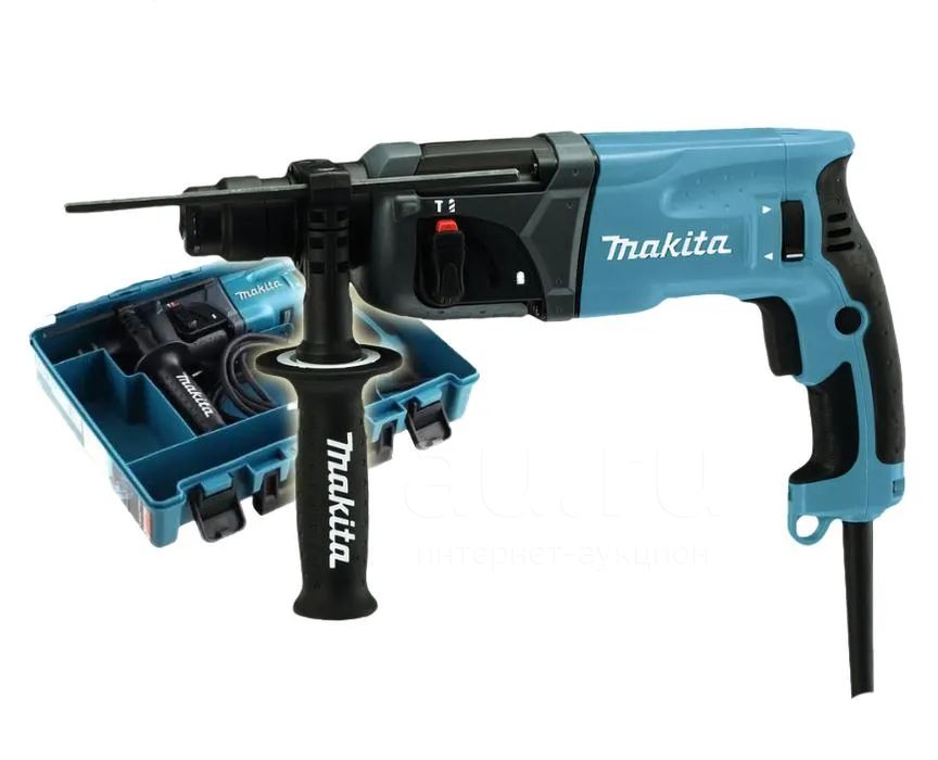 Перфоратор Makita HR2460 оригинал, состояние идеальное, полный комплект ...