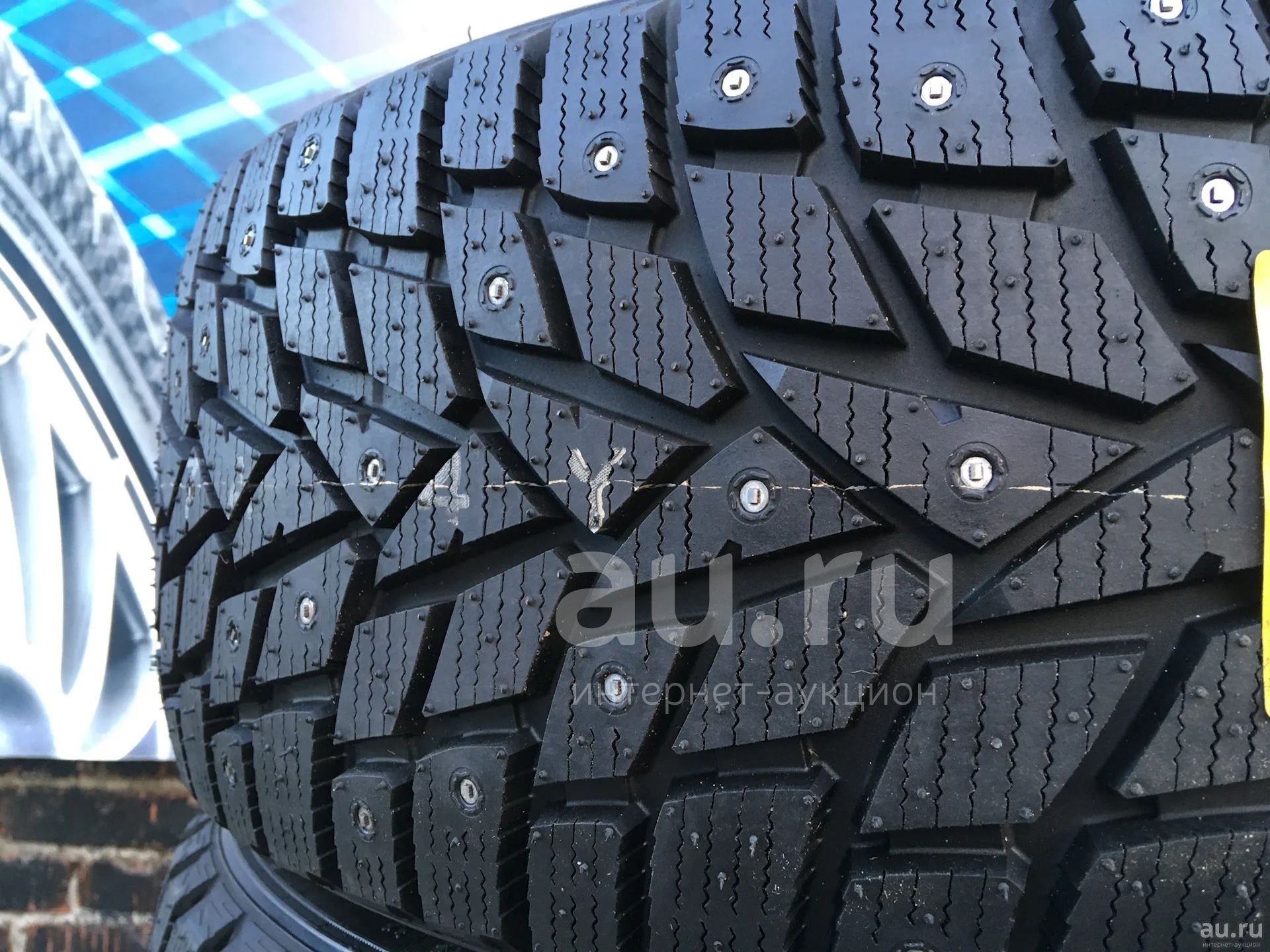 Зимняя резина "Dunlop Winter ICE 02" 205/50 R-17 шип — купить в ...