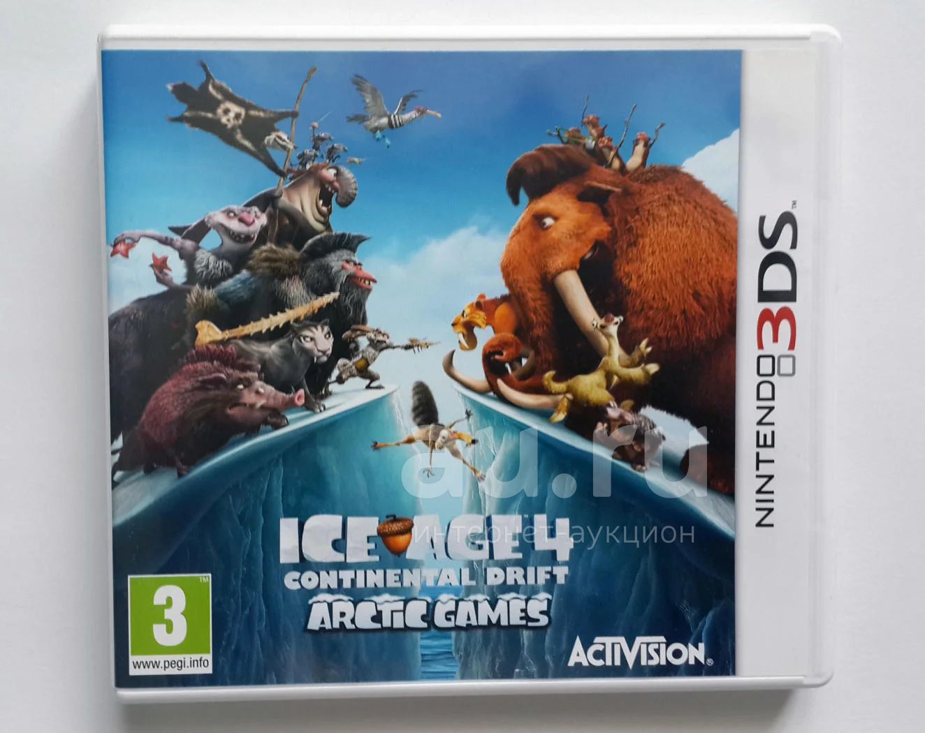 Игра для Nintendo 3DS Ice Age 4: Continental Drift. Arctic Games — купить в  Красноярске. Состояние: Б/у. Игры для консолей на интернет-аукционе Au.ru