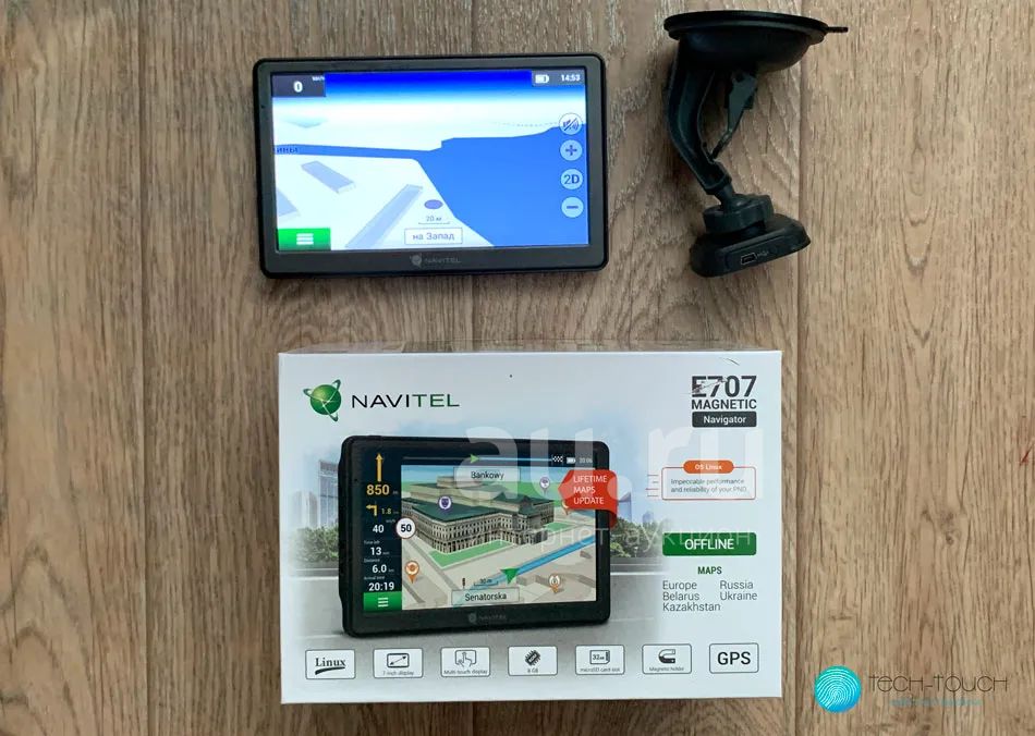 Навигатор Navitel E707 Magnetic 7 дюймов — купить в Красноярске. Состояние:  Б/у. GPS-навигаторы на интернет-аукционе Au.ru