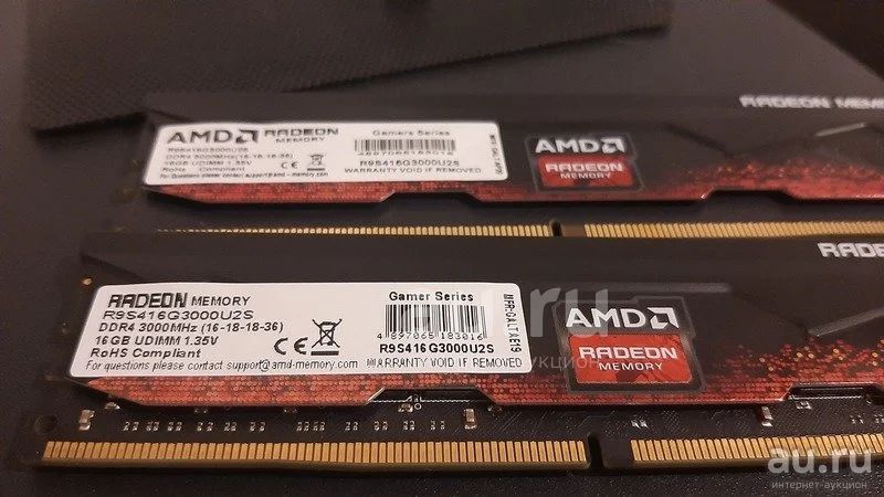 AMD Radeon R9 Gamer Series [R9S416G3000U2S] 16 ГБ одной планкой ...