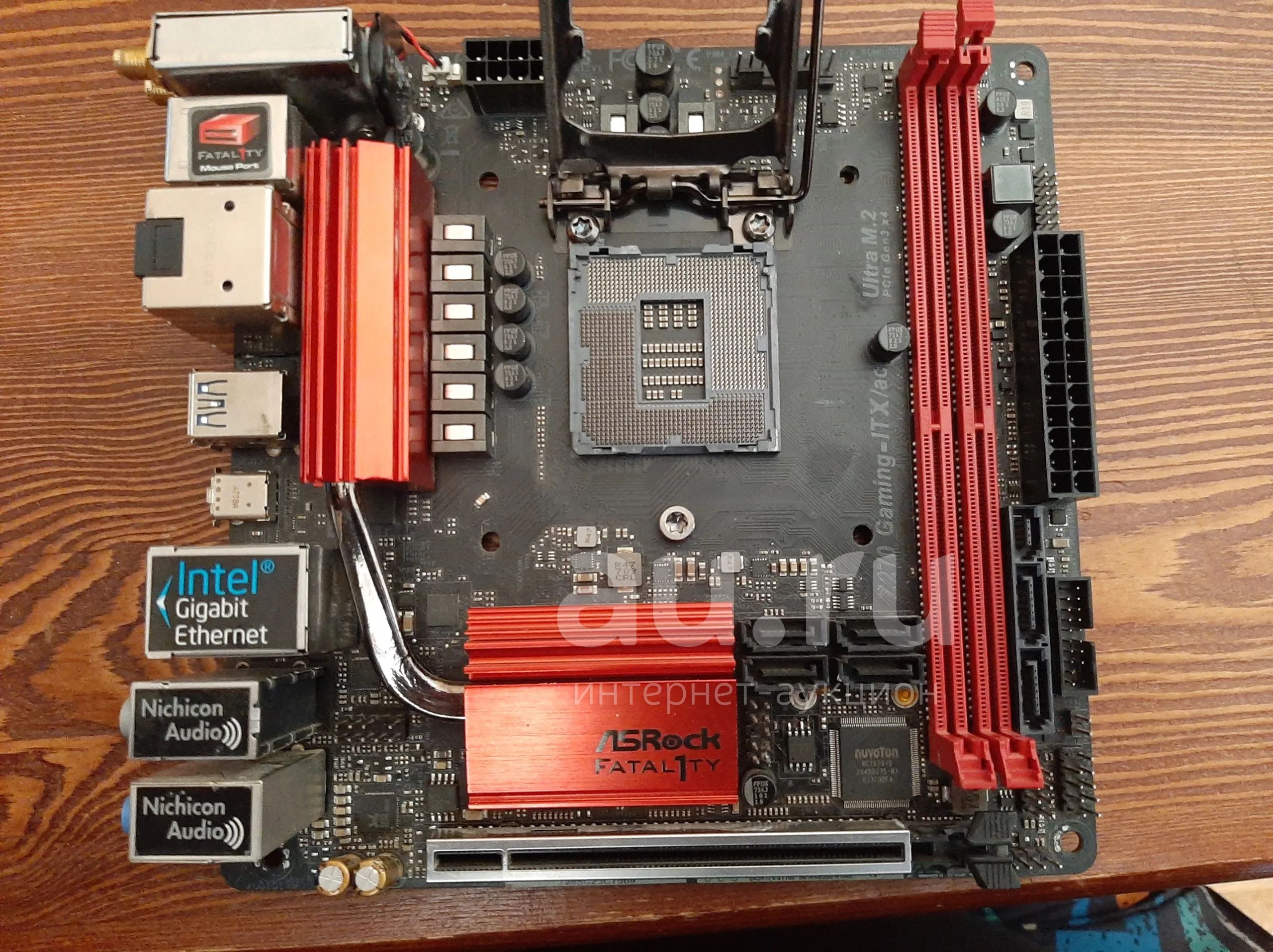 Z270 gaming itx — купить в Красноярске. Состояние: Неисправно ...