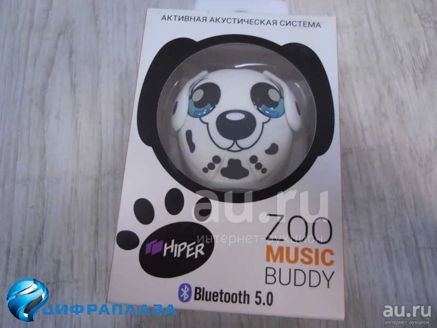Колонка Hiper ZOO Music Buddy, Собака (Bluetooth/селфи кнопка) H-OZ2 ...