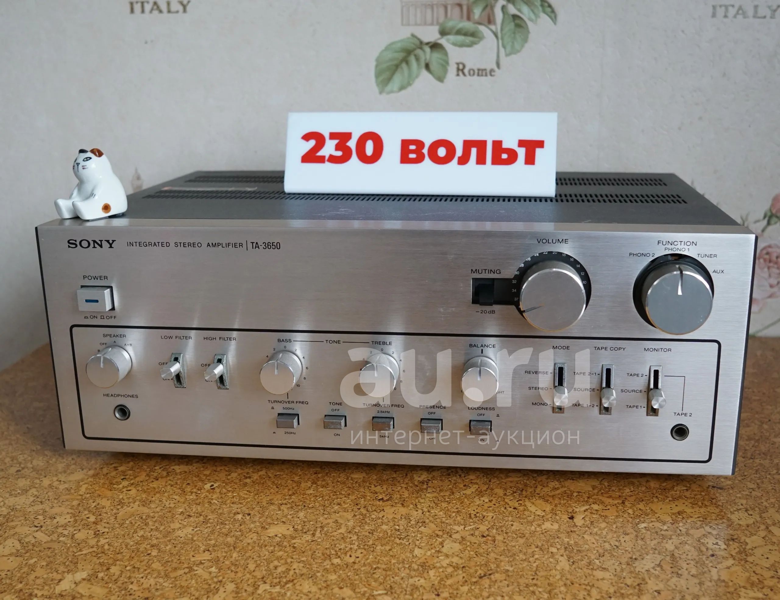 Sony TA-3650. Питание 230 вольт — купить в Красноярске. Состояние: Б/у ...