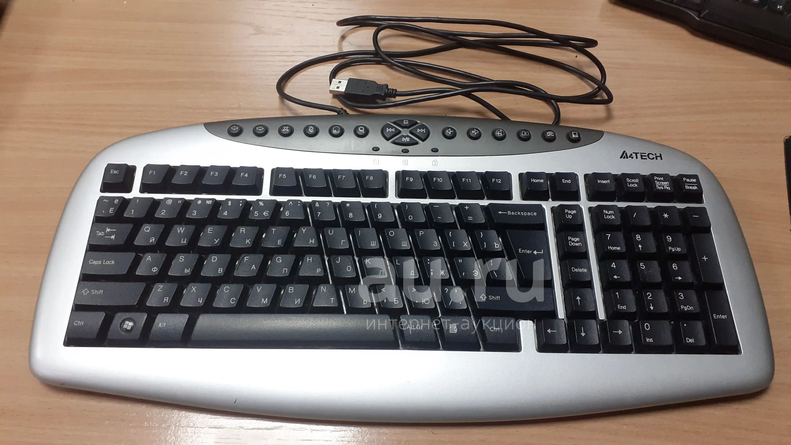 Клавиатура мультимедиа USB для компьютера. A4-Tech KBS-21 — купить в ...