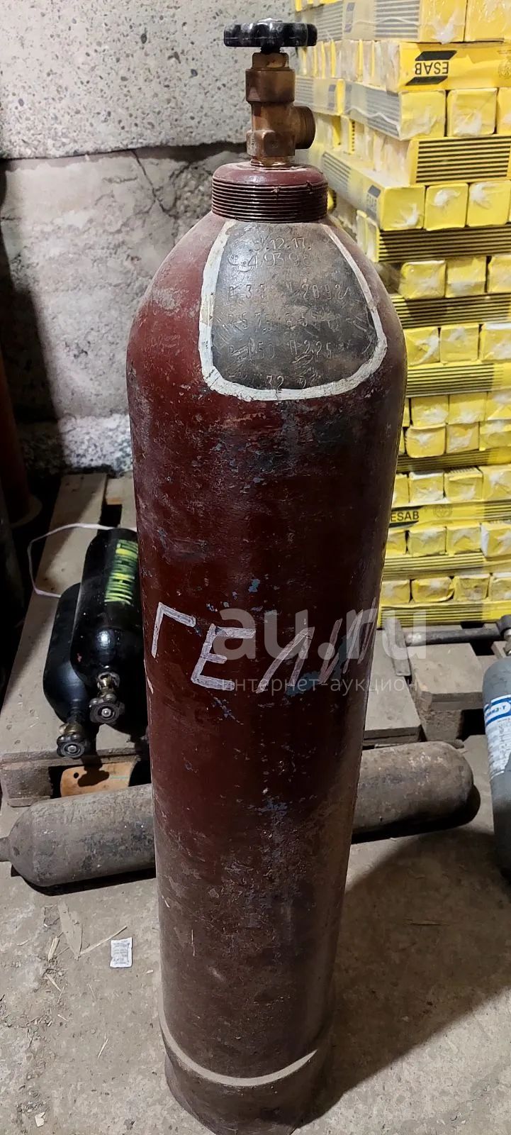 Баллон из под гелия 30 л — купить в Красноярске. Состояние: Б/у ...