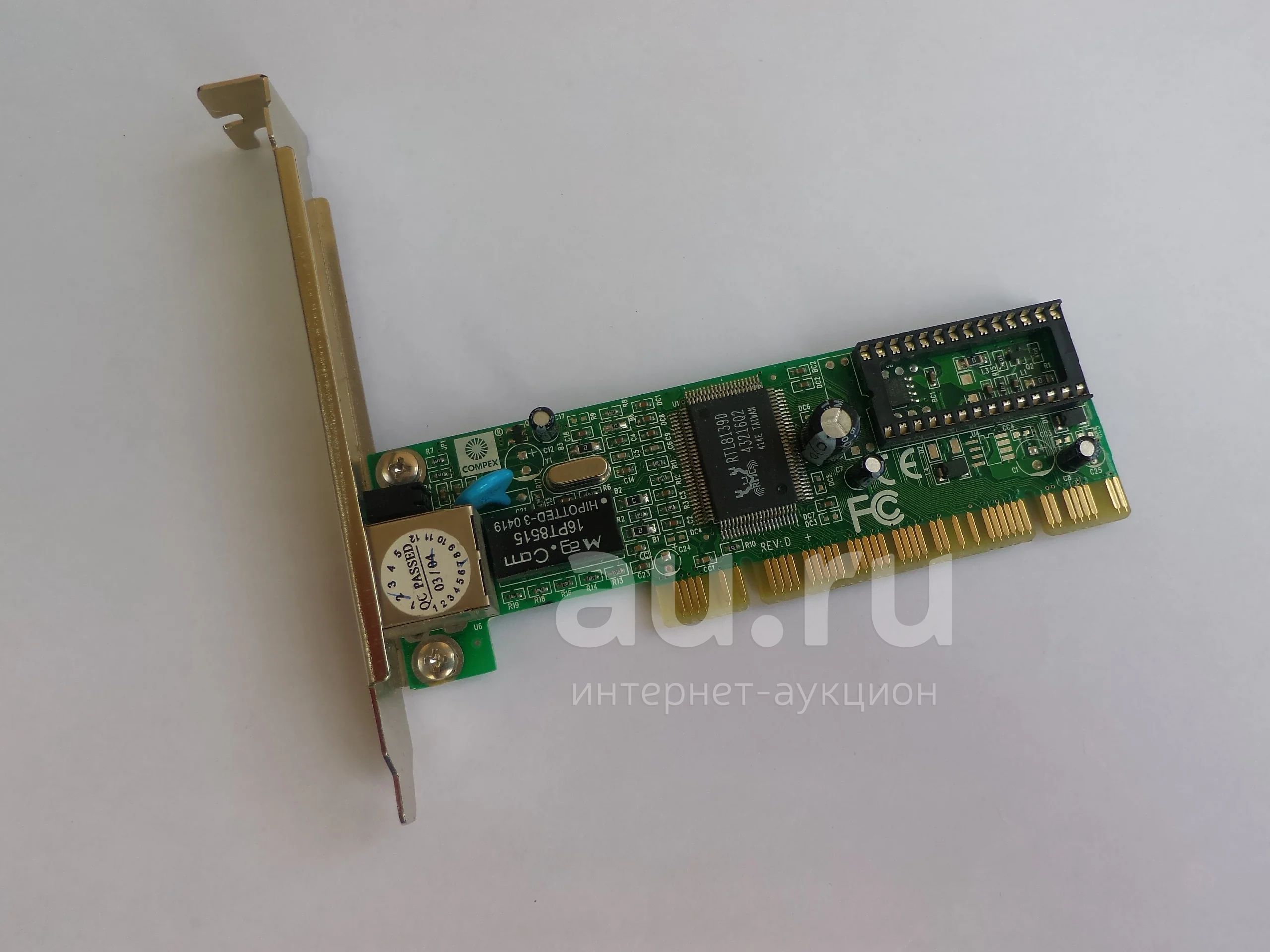 Realtek RTL8139D Сетевая карта PCi 10/100 Мбит/с, — купить в ...