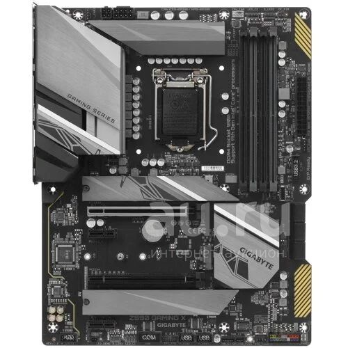 Материнская плата {LGA1200} Gigabyte Z590 Gaming X Гарантия ! Трейд ...