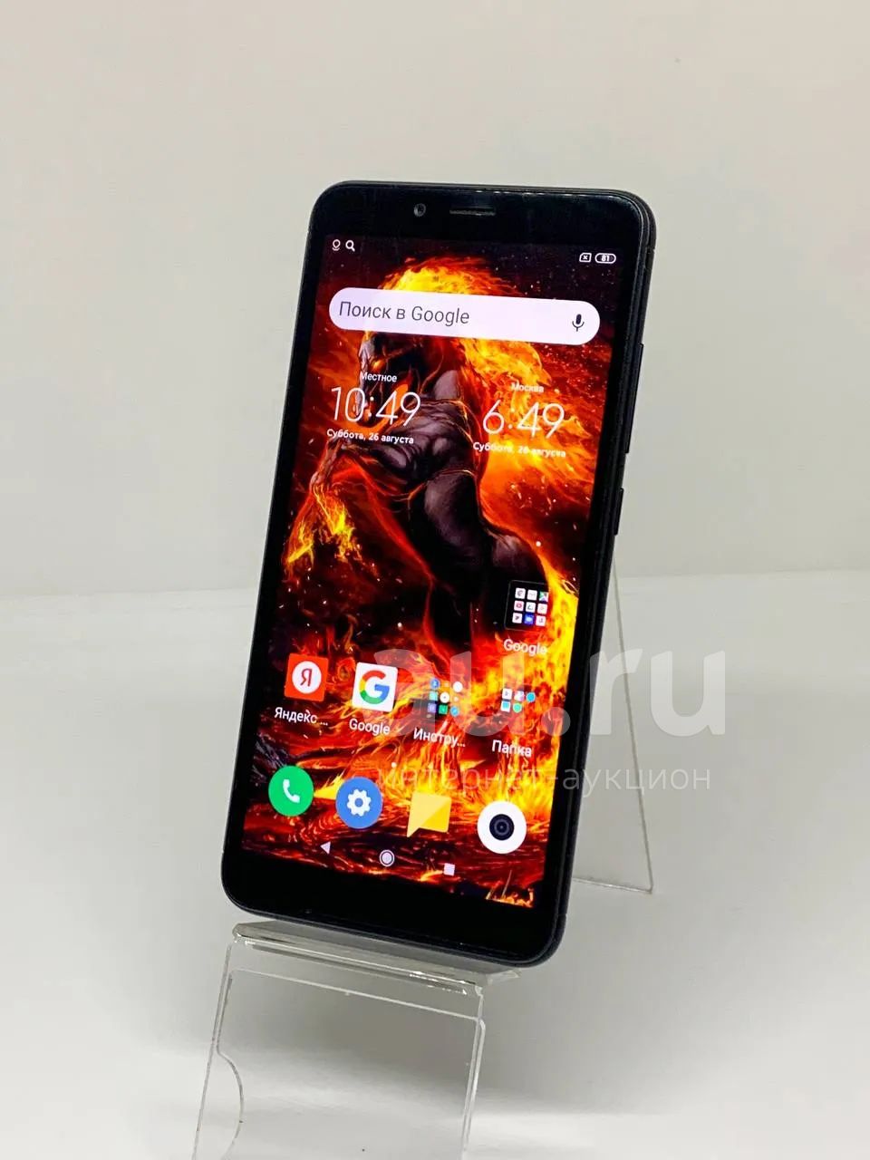 Смартфон Xiaomi Redmi 6 (42165) — купить в Красноярске. Состояние: Б/у.  Смартфоны на интернет-аукционе Au.ru