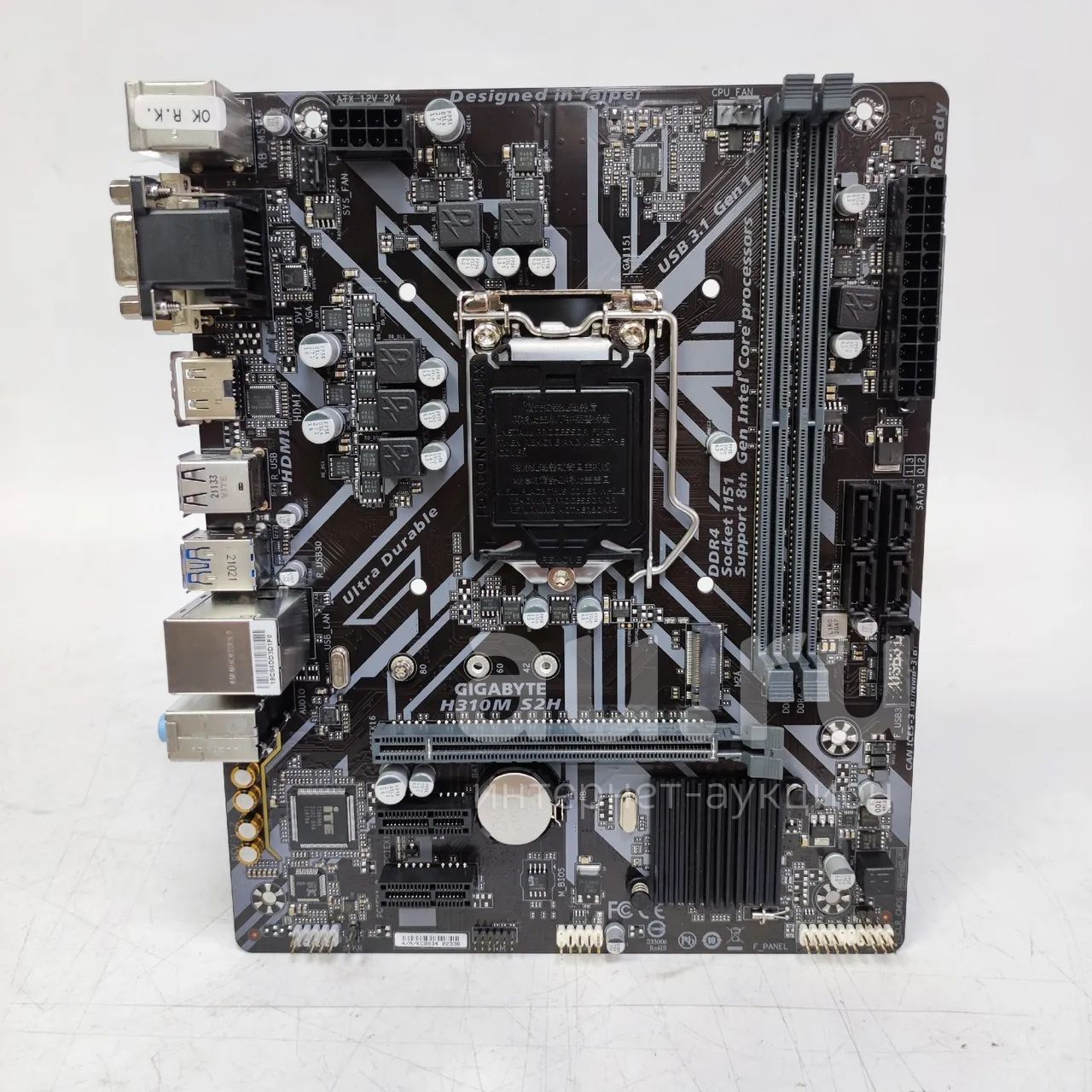 Материнская плата Gigabyte H310M S2H (нет задней планки) (TR) — купить ...