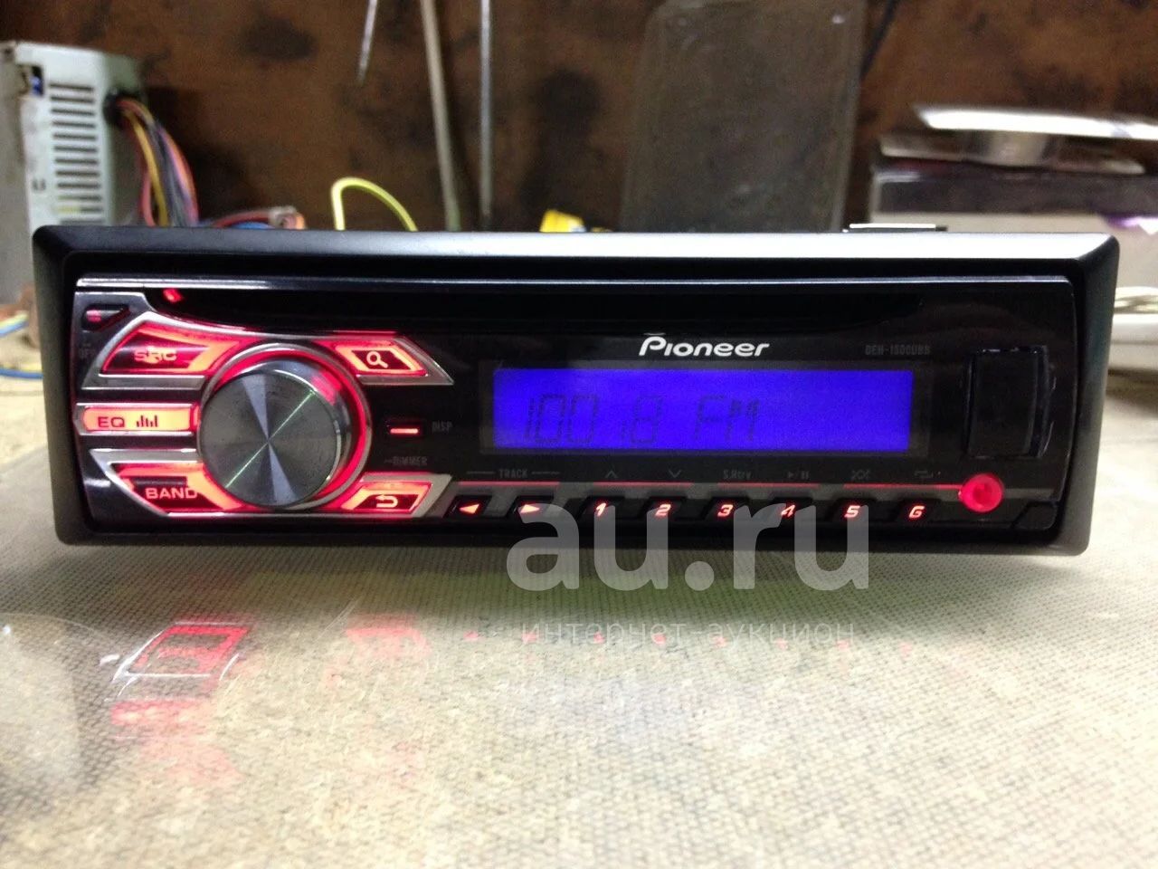 распиновка магнитолы пионер deh 1500ub