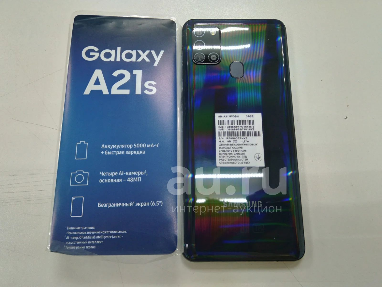 Смартфон Samsung Galaxy a21s Black 32Gb — купить в Красноярске. Состояние:  Новое. Смартфоны на интернет-аукционе Au.ru