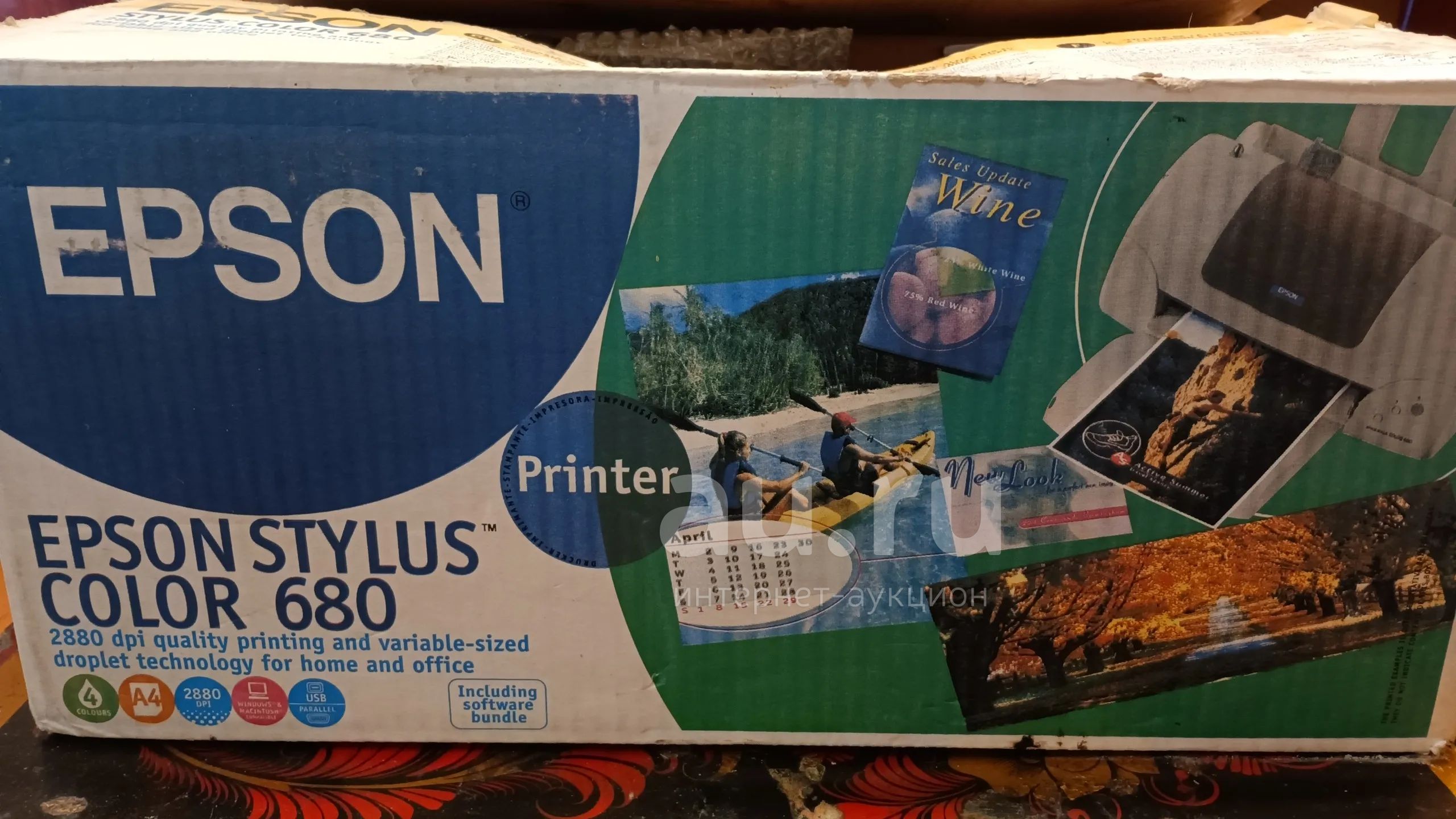 Принтер струйный цветной Epson Stylus Color 680 — купить в Красноярске ...