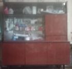 Советский сервант, застекленный