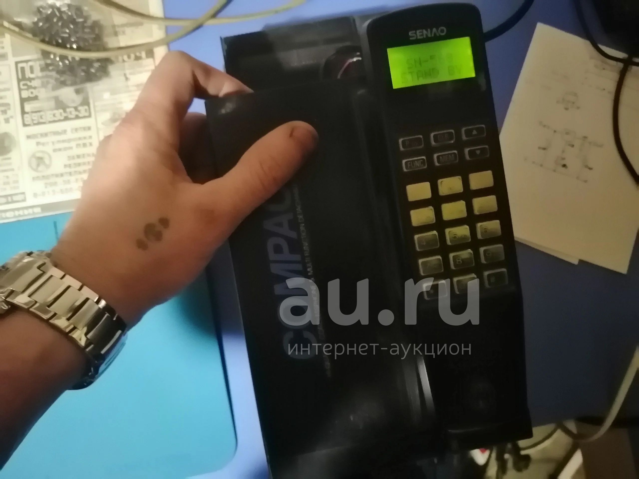 Радиотелефон SENAO SN-568 База с блоком питания. Подключение до 8 трубок.  Дальность до 100 км. — купить в Красноярске. Состояние: Б/у. DECT и  радиотелефоны на интернет-аукционе Au.ru