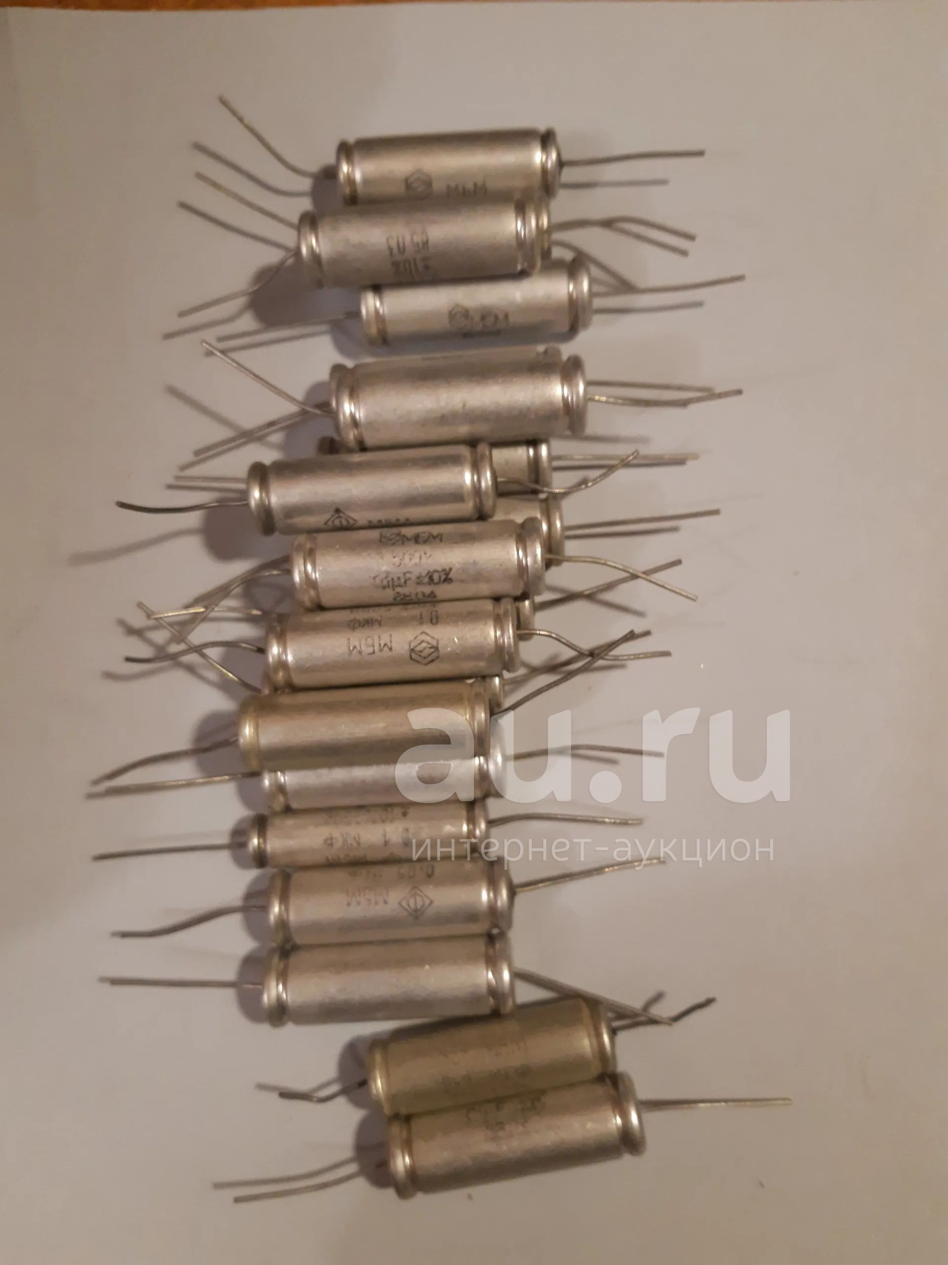 Конденсаторы МБМ 0.1мкФ 500В 20шт. — купить в Красноярске. Состояние ...