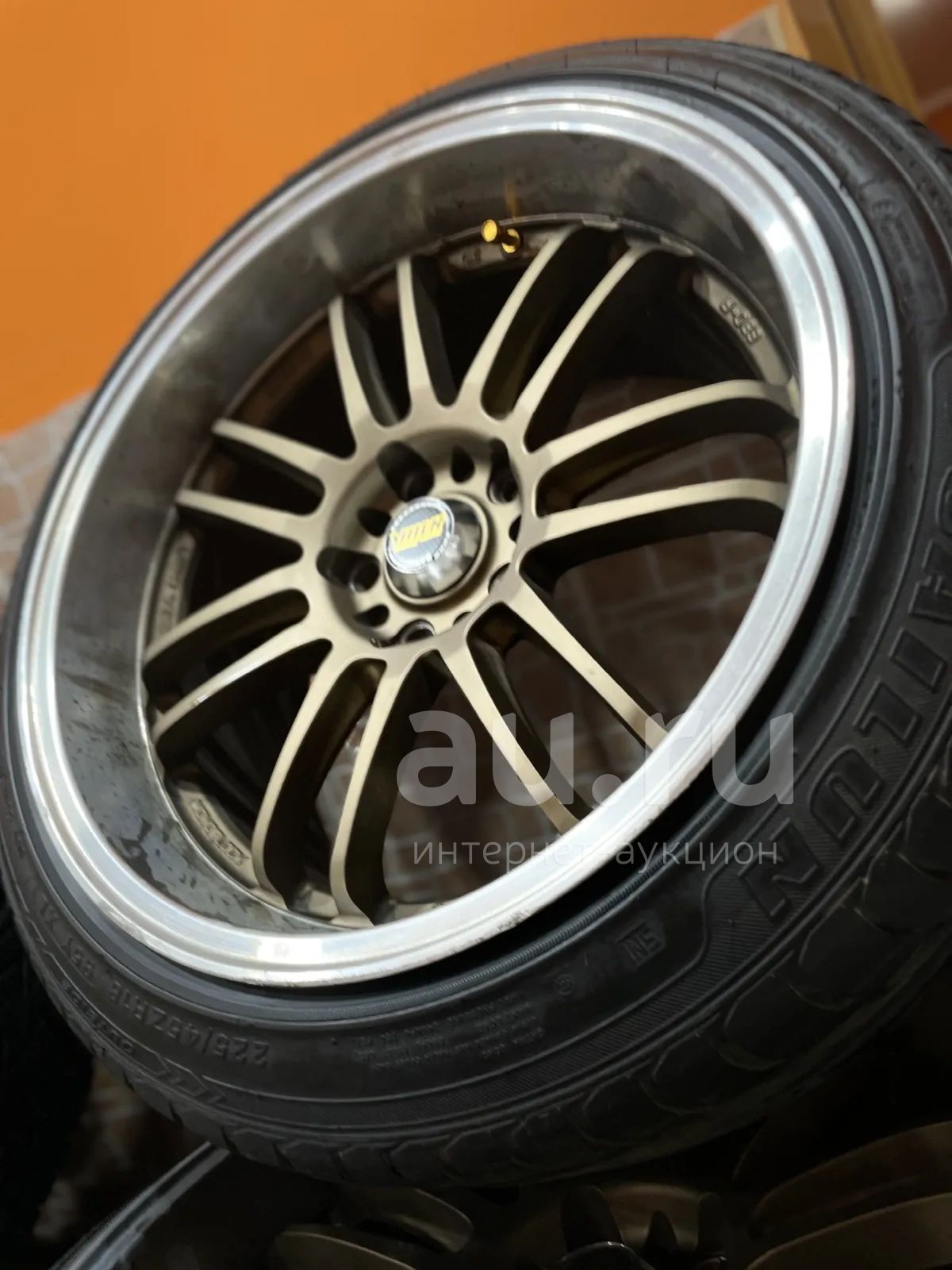 Разноширокие диски Rays Volk Racing RE30 18x9,5/10,5j (в 1031) — купить в  Красноярске. Состояние: Б/у. Шины на дисках на интернет-аукционе Au.ru