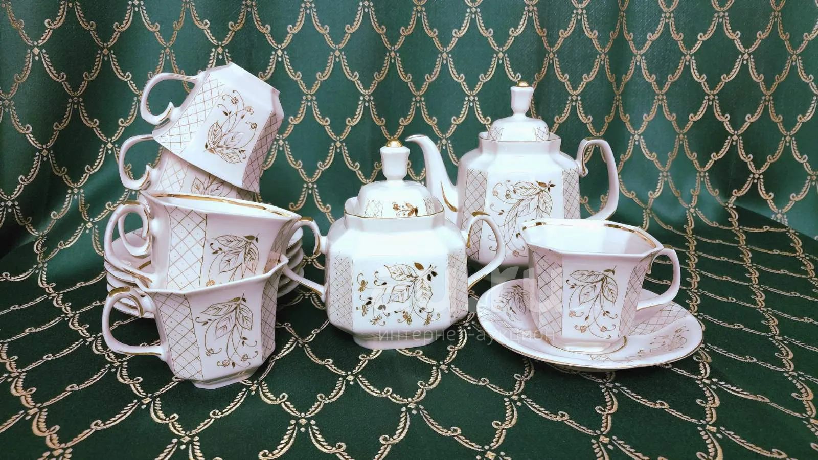 Сысертский фарфор (чайный сервиз) — купить в Красноярске. Состояние ...