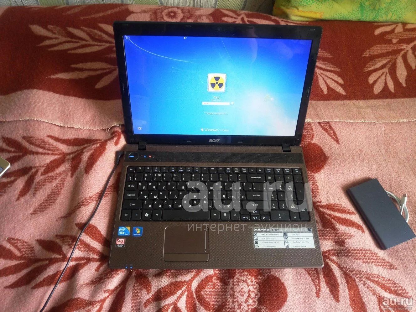 Ноутбук aspire 5742g