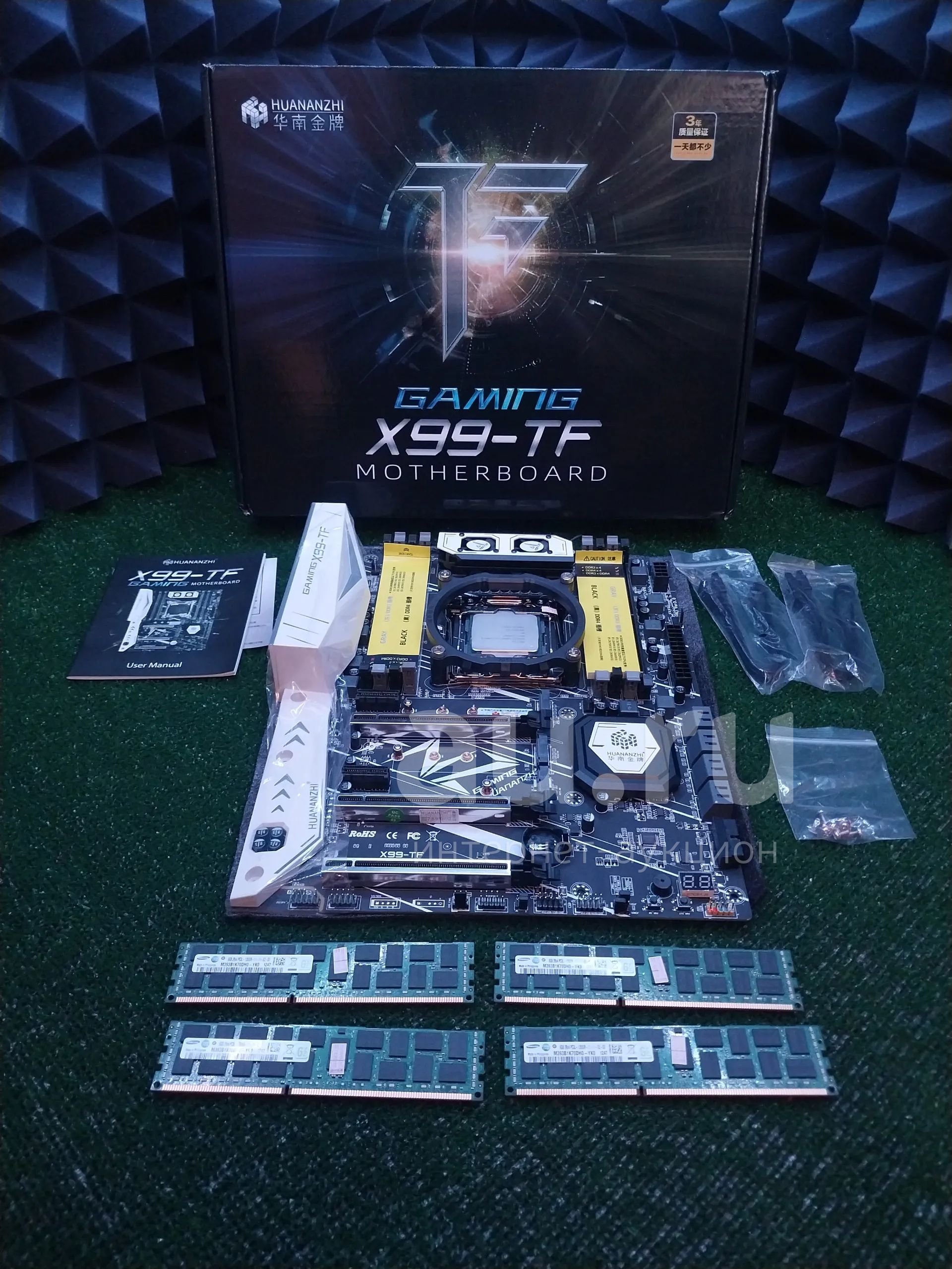 Huananzhi x99 TF +E5 2666v3 +32Gb ddr3 — купить в Красноярске ...