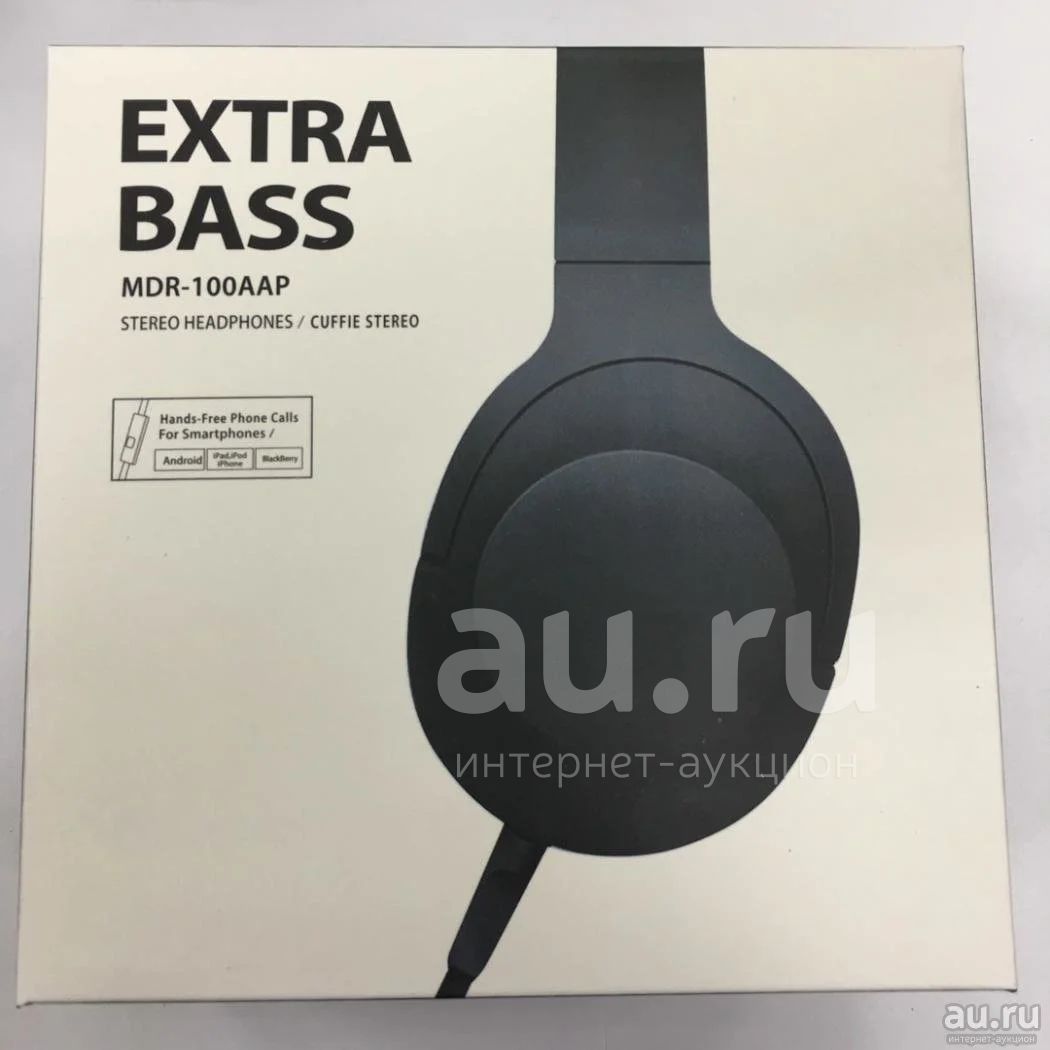 Наушники - гарнитура Extra Bass MDR-100AAP — купить в Красноярске.  Состояние: Новое. на интернет-аукционе Au.ru