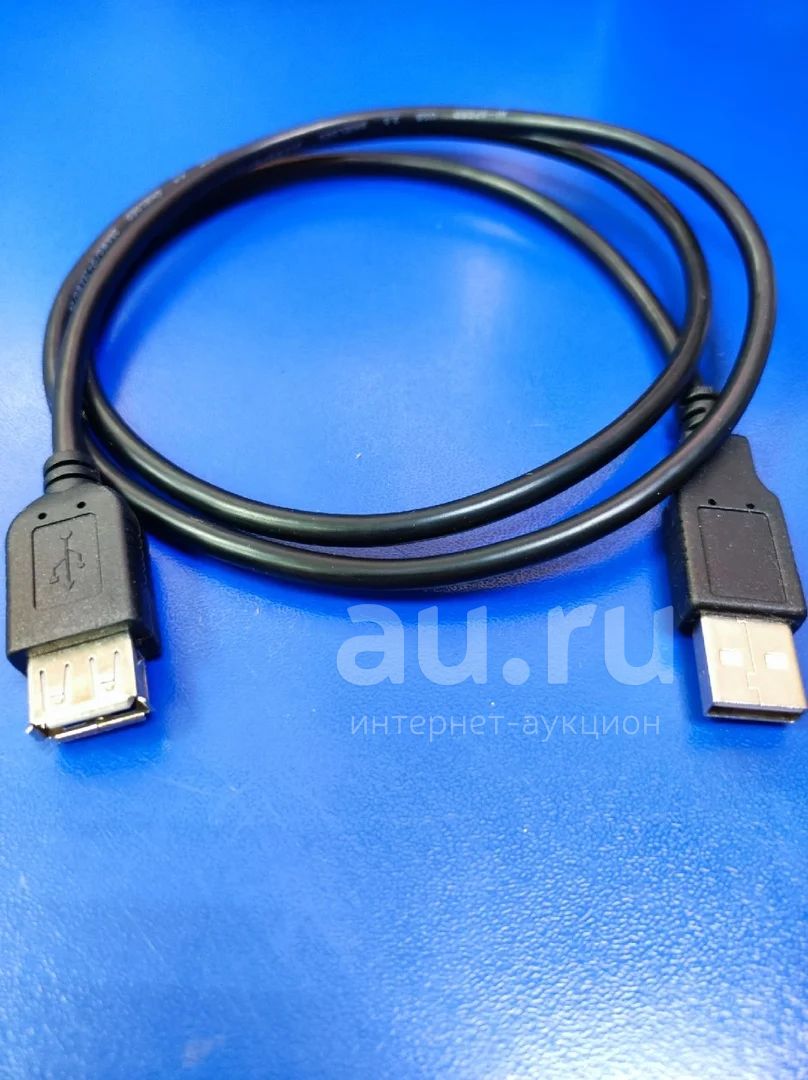 Кабель - удлинитель USB 2.0 A(m)-A(f) 1м — купить в Красноярске. Шлейфы ...
