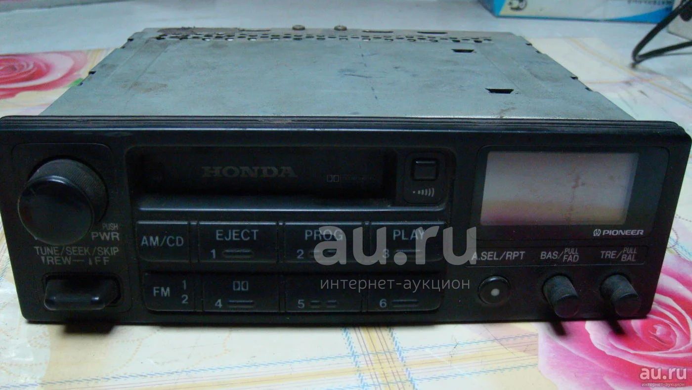 Автомагнитола кассетная Honda 39100 — купить в Красноярске. Состояние ...