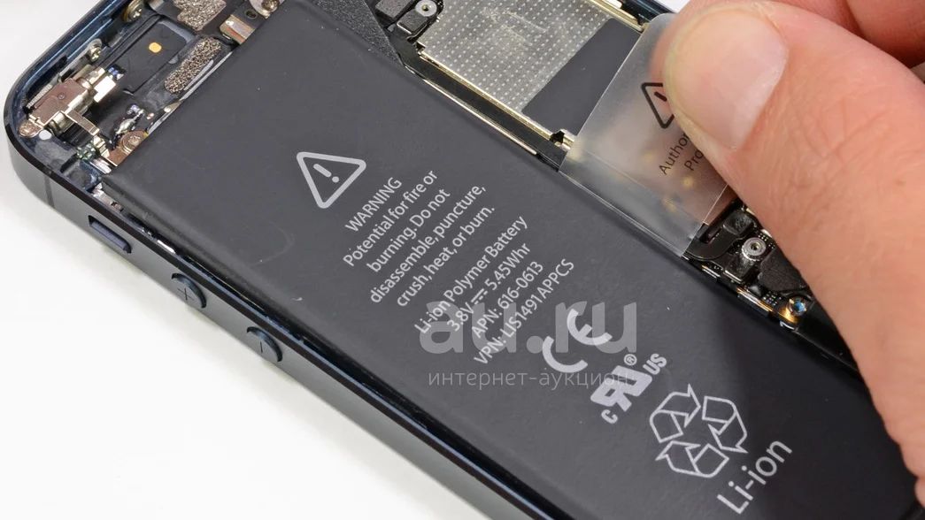 Как заменить аккумулятор на 5s Аккумулятор батарея акб iphone 5 5s 5c!Производитель sony 2017 год! - купить в К