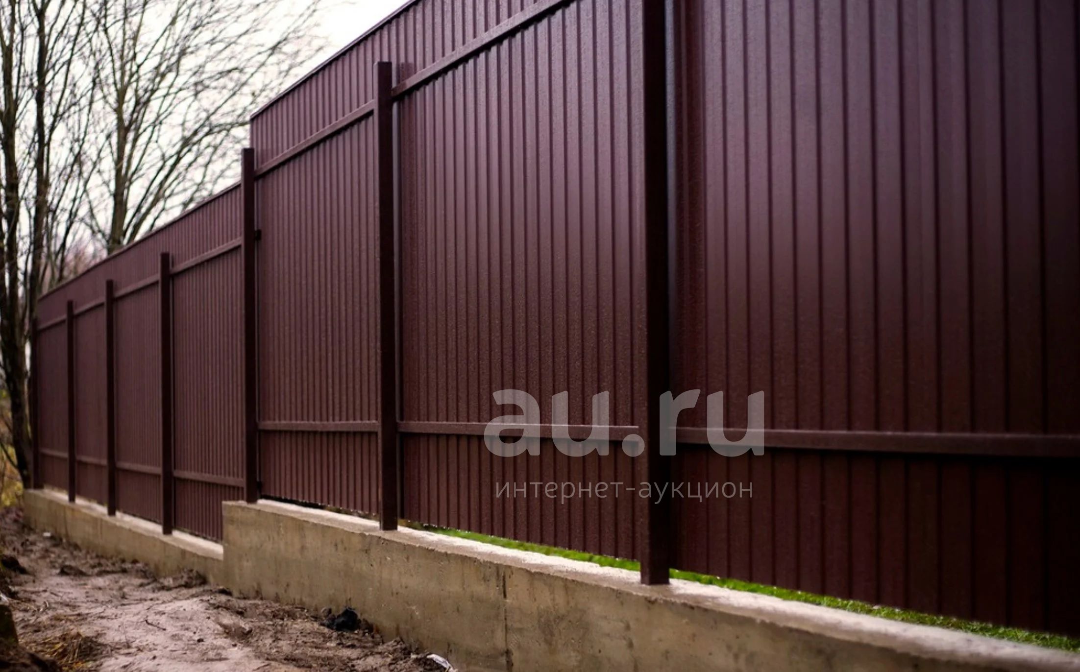 Столбы для забора из проф трубы 60*40 длина 3м. Профильная труба ...