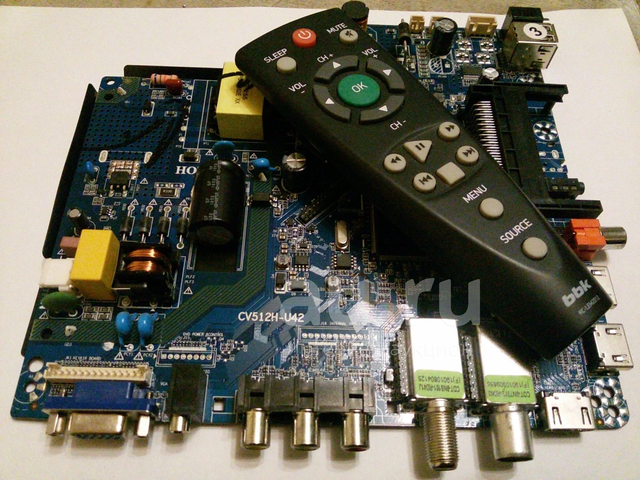 Cv512h u42 схема блока питания Основная плата CV512H-U42 (NOVEX NVT-32H103W) AliExpress