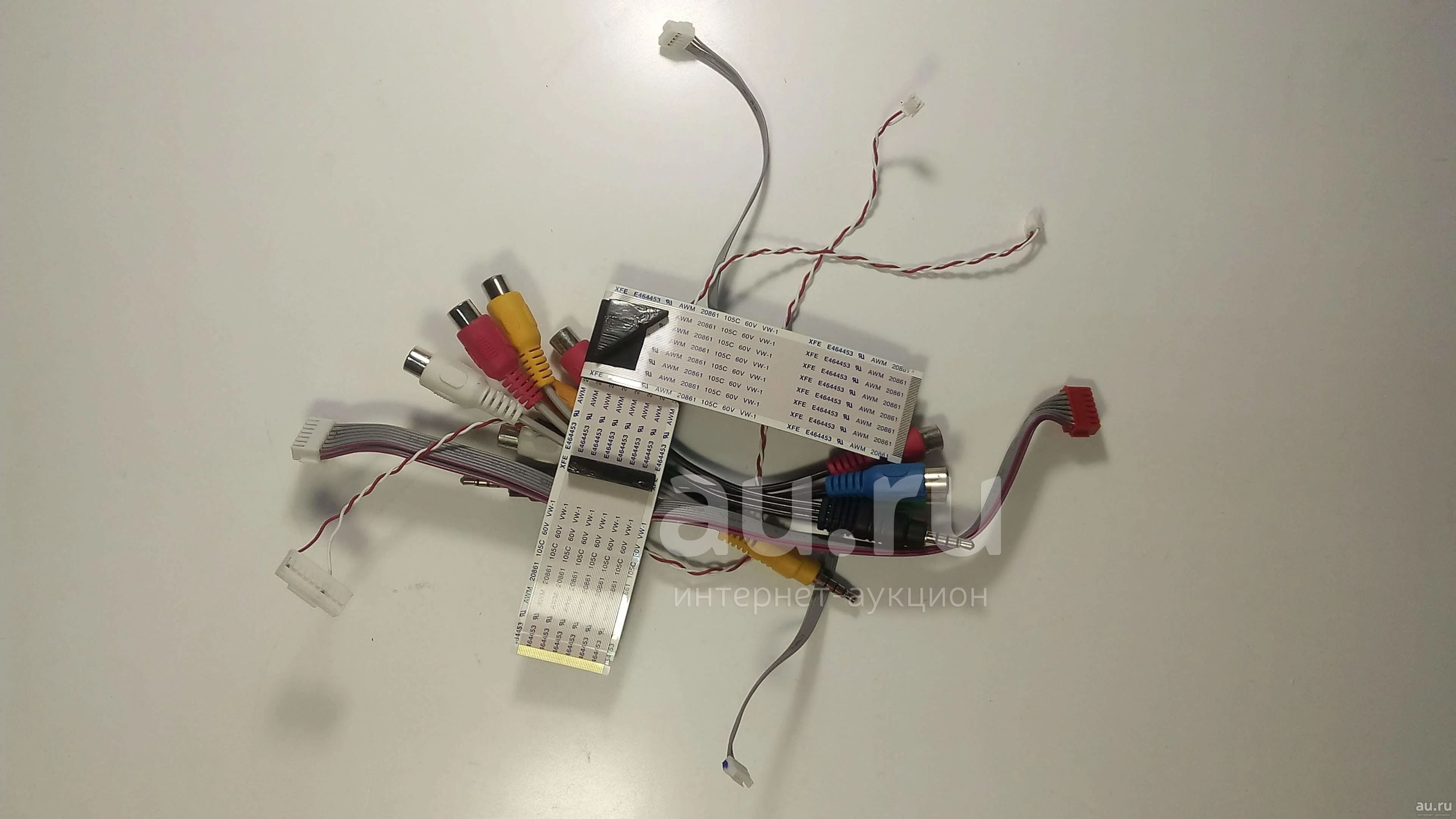 Шлейф Телевизор ЖК LVDS XFE E464453 AWM 20861 105C 60V VW-1 + Комплект  шлейфов + Кабель питания с разъемом до платы питания для Thomson Lcd  Телевизор T49Fse1170 Новое арт. 10972 — купить