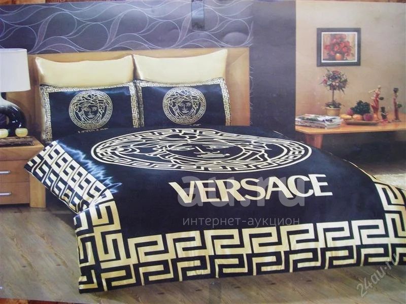 Покрывало VERSACE 200х220 см — купить в Красноярске. Состояние: Новое.  Постельное бельё на интернет-аукционе Au.ru