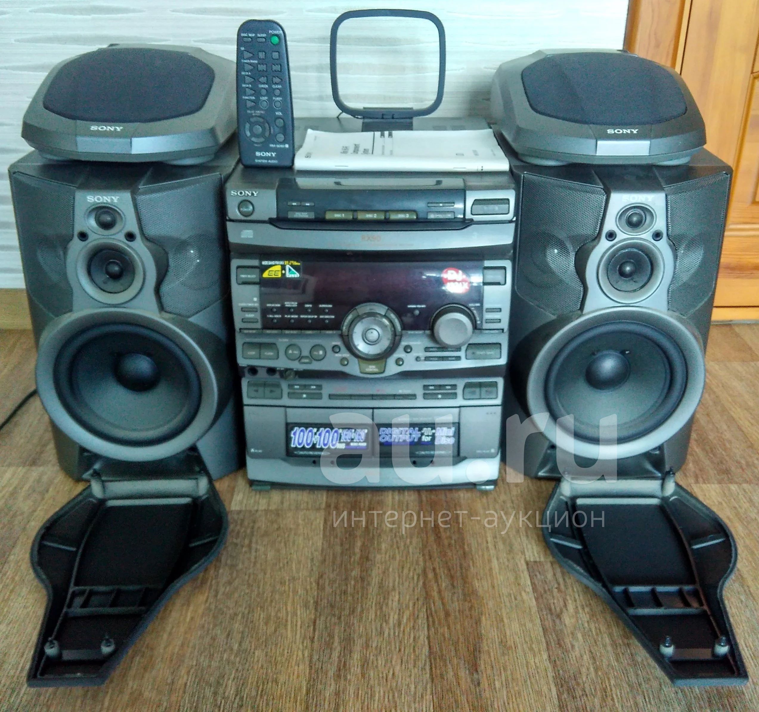 Музыкальный центр Sony MHC-RX90 — купить в Красноярске. Состояние: Б/у ...