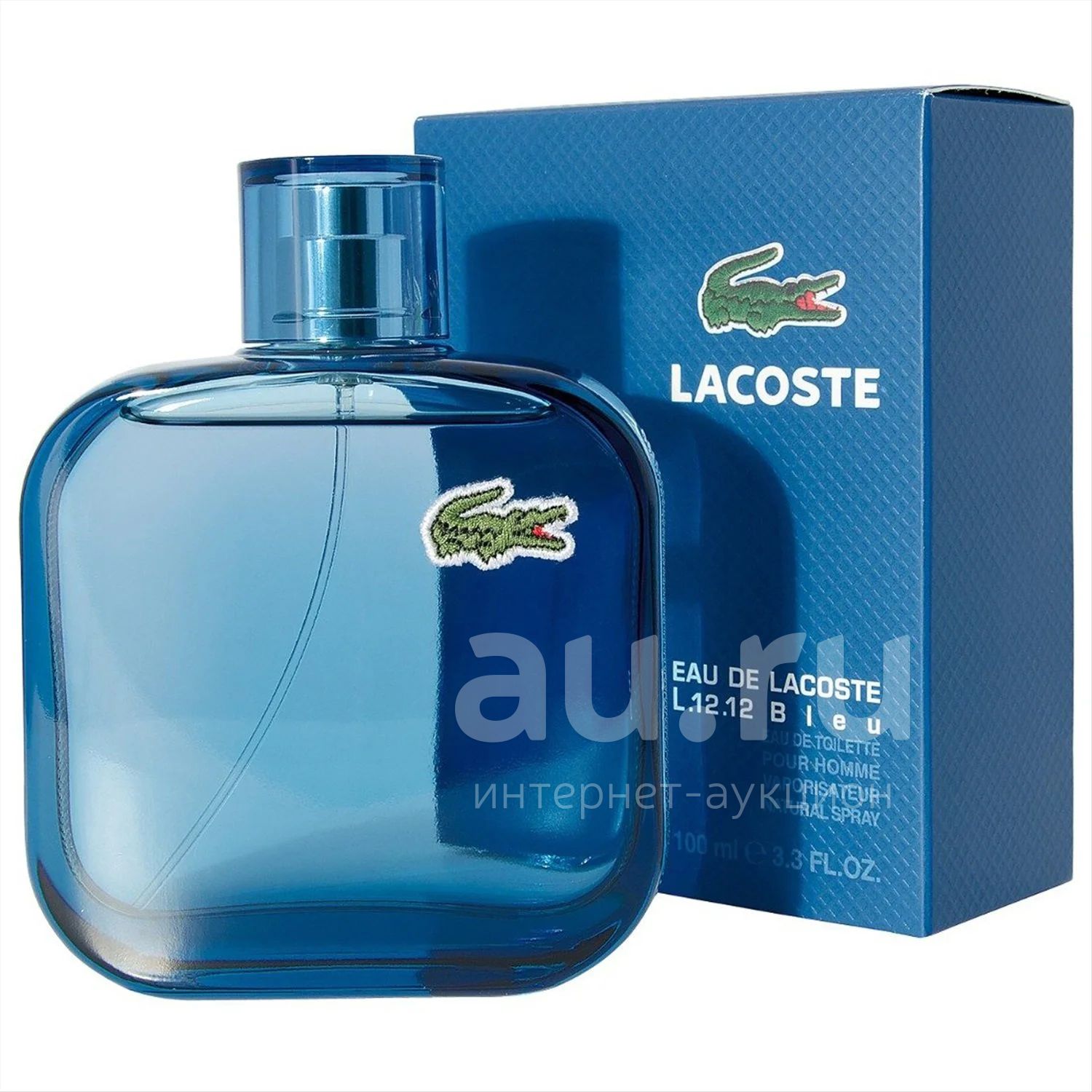 Мужская туалетная вода Lacoste Bleu — купить в Красноярске. Состояние ...