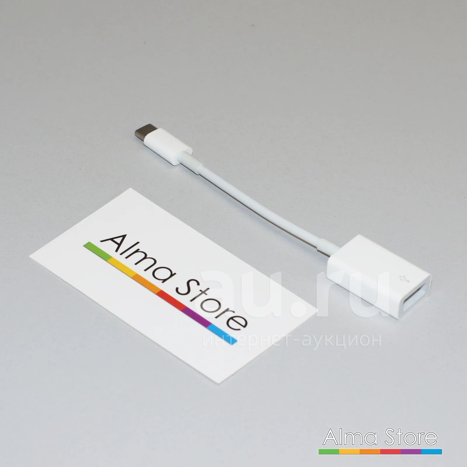 Оригинальный переходник Apple USB-C to USB Adapter | MJ1M2ZM/A | A1632 ...