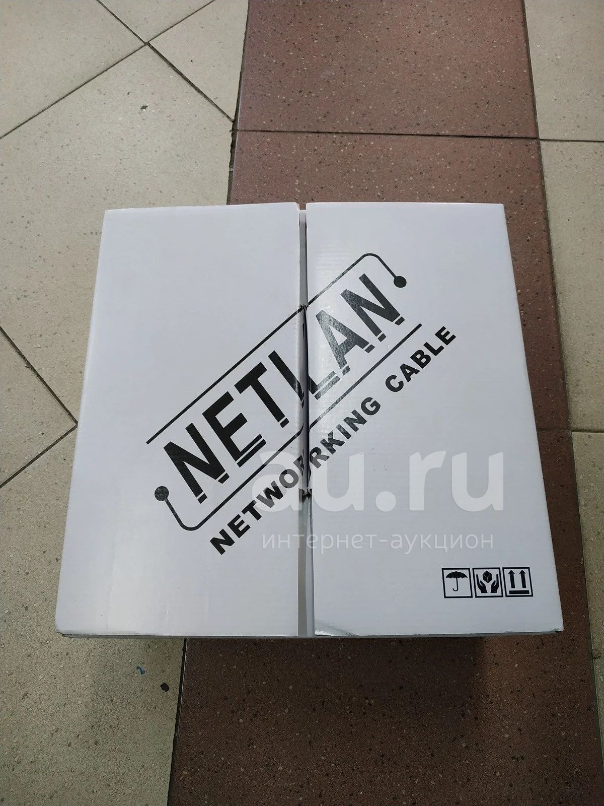 Кабель Netlan U/UTP 4 пары, Кат.5е, 100МГц, одножильный, ССА ...