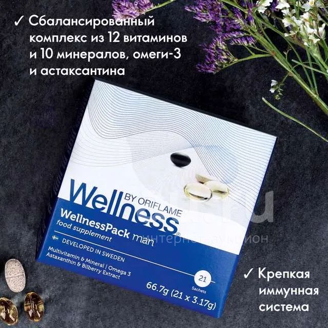 «Мультивитамины и минералы» для мужчин Wellness Pack — купить в ...