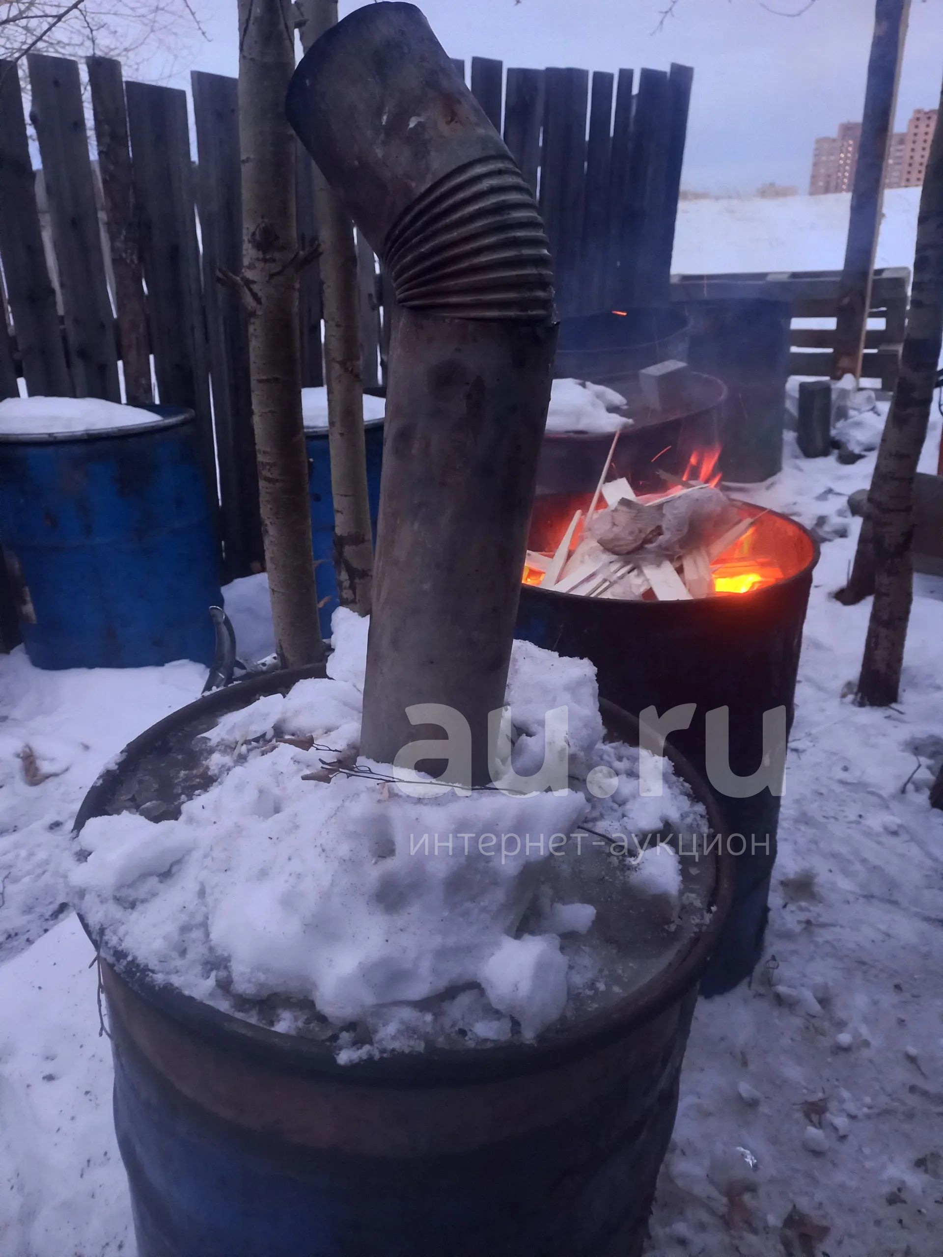 Бочки для сжигания мусора... — купить в Красноярске. Состояние: Б/у ...