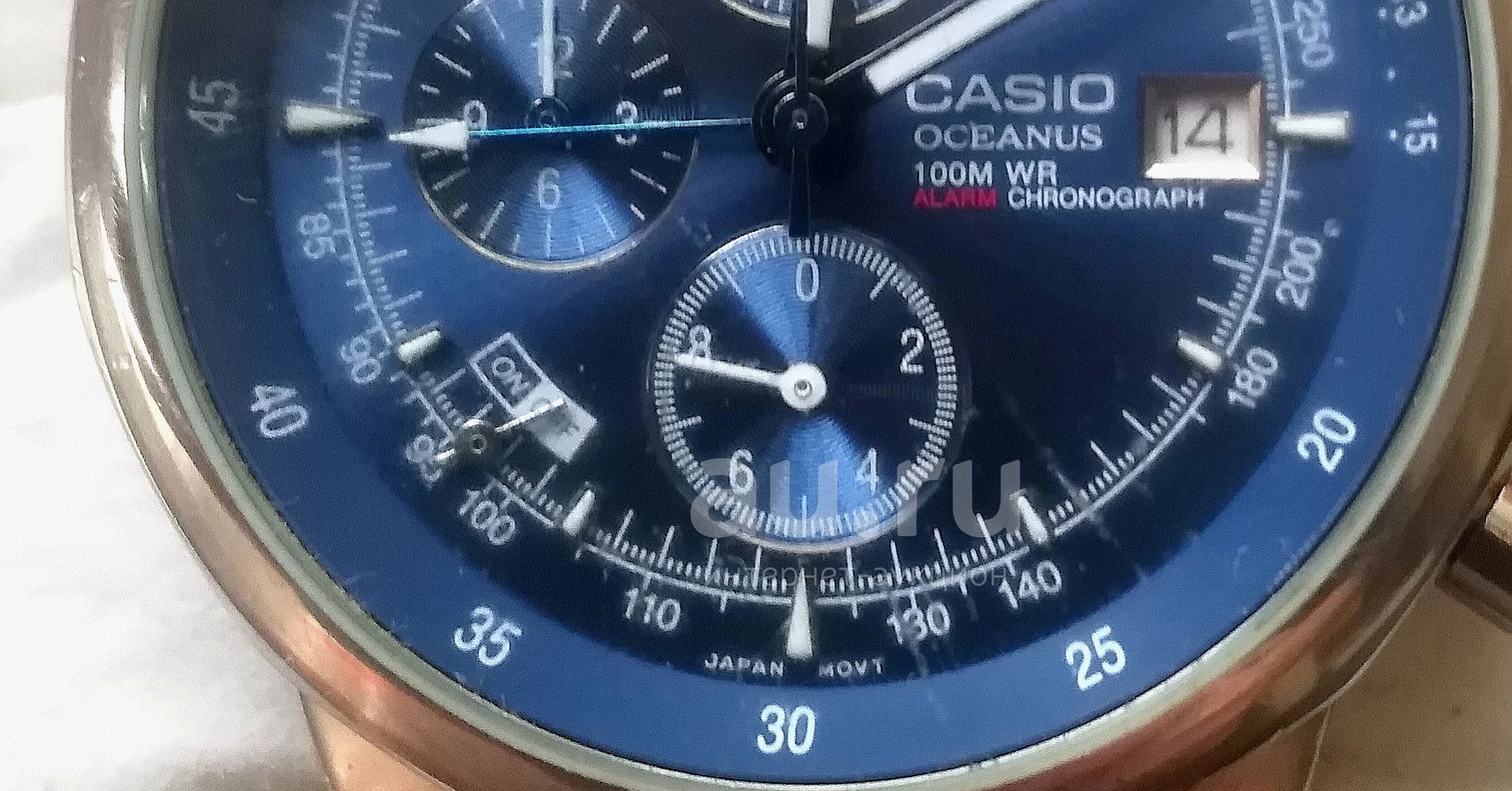 Casio Oceanus OC-500, хронограф, морской! — купить в Красноярске.  Состояние: Б/у. Оригинальные наручные часы на интернет-аукционе Au.ru