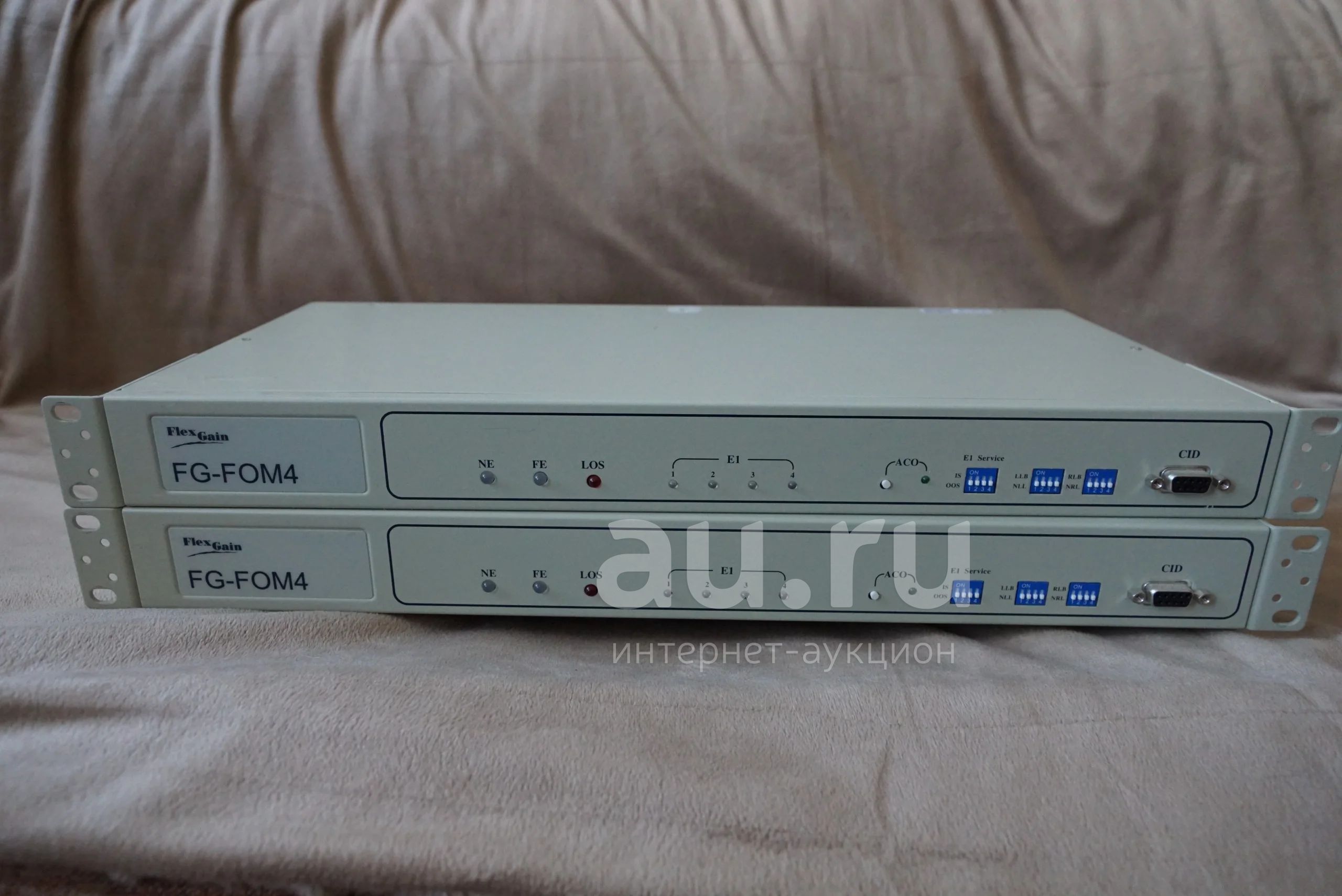 Nateks FG-FOM4 - модем/мультиплексор ВОЛС (4*Е1, в наличии две штуки ...