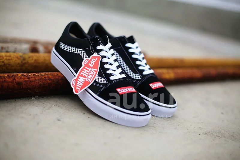 Vans old shop skool x supreme