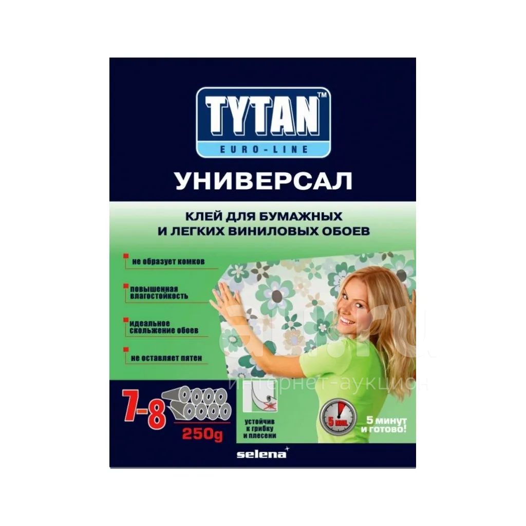 Клей обойный универсальный 250г ТИТАН 7017152 — купить в Красноярске ...