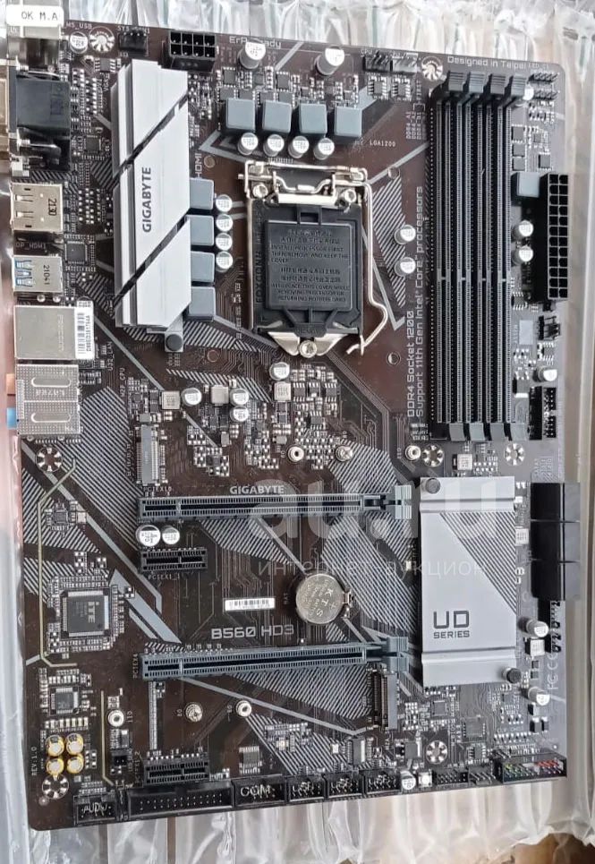 Материнская плата gigabyte B560 HD3 — купить в Красноярске. Состояние ...