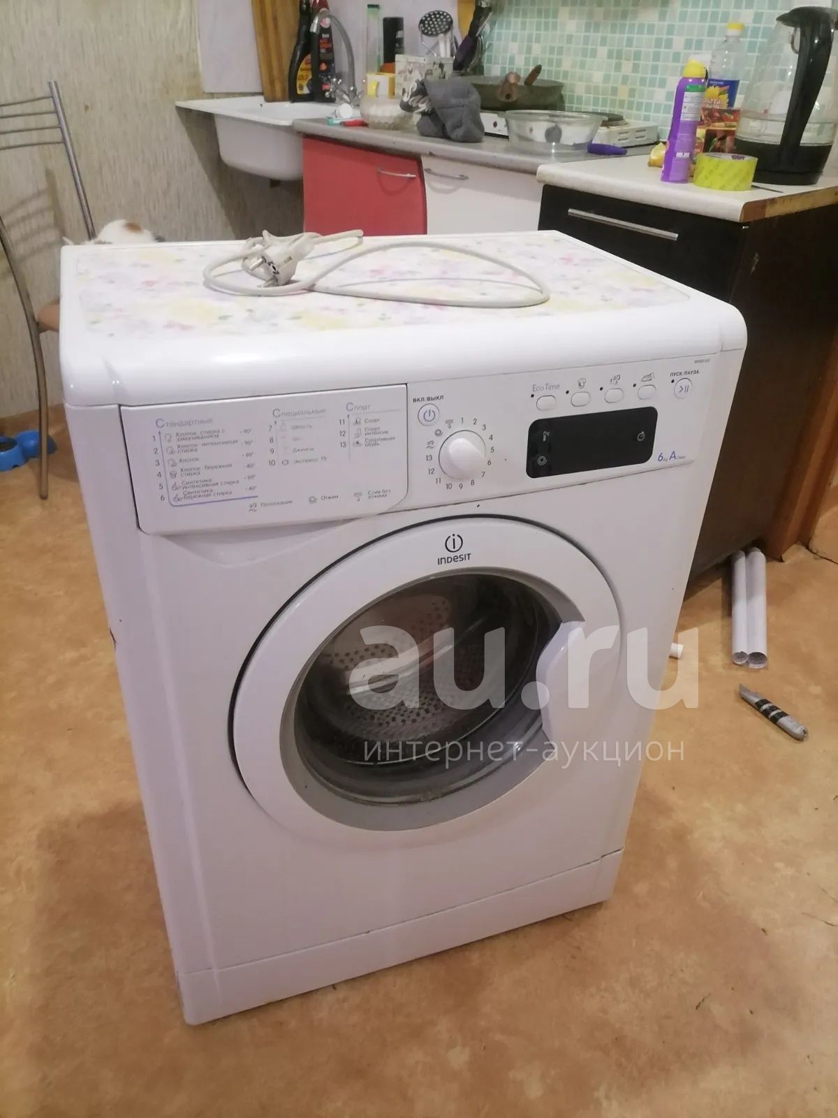 Стиральная машина Indesit IWSE 6105 — купить в Красноярске. Состояние ...