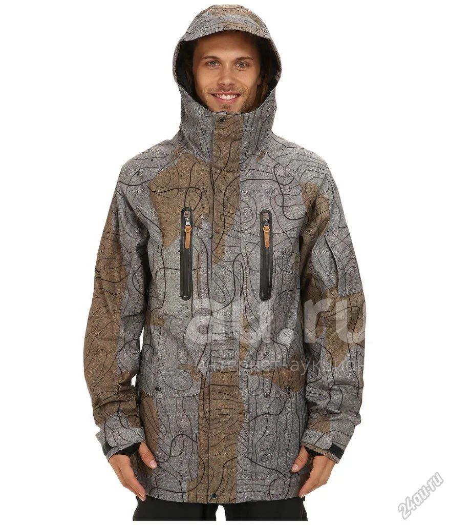 Новая мужская сноубордическая куртка Quiksilver Dreaming размер S ...