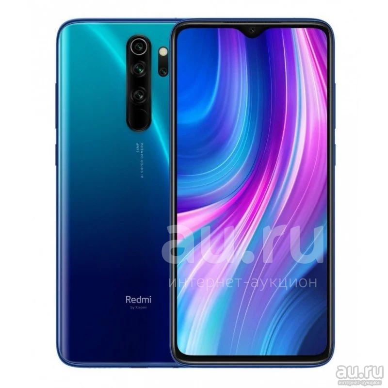 Смартфон Xiaomi Redmi Note 8 Pro 6/128 Ocean Blue/Синий (Global) | LCD ...