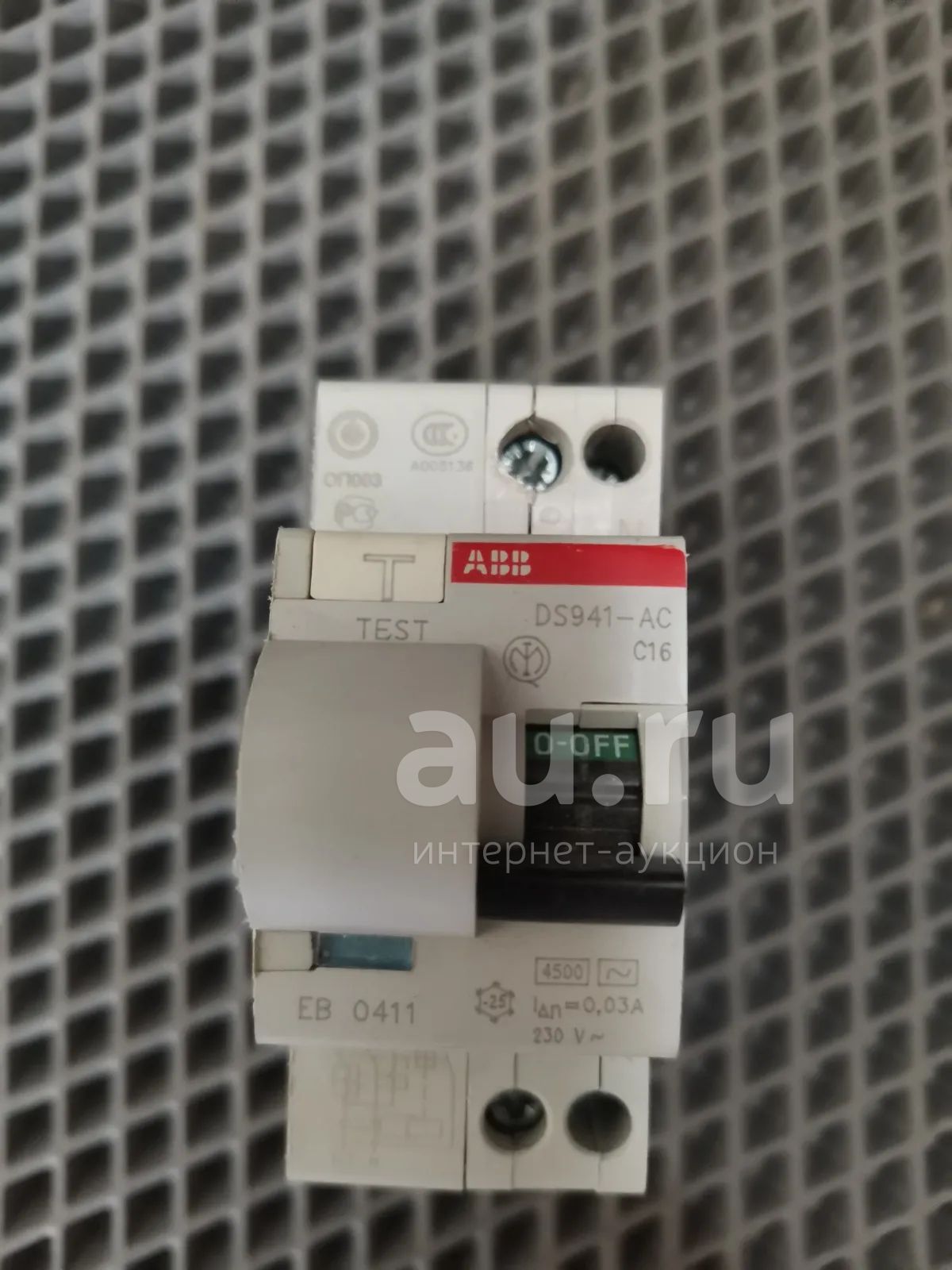 Дифференциальный автомат ABB DS941-AC C16 — купить в Красноярске ...